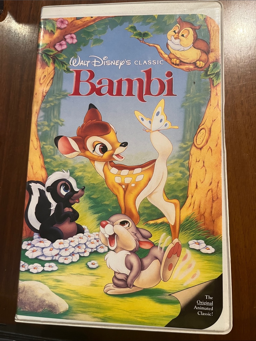 Disney Bambi Tree Forest Wall Art in Blue, Green, Brown, Yellow, White